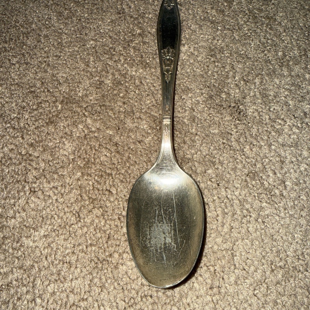 vintage Rogers Bros. Silver Plate Serving spoon Ambassador (1919)